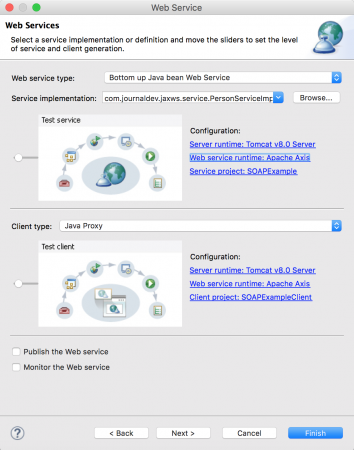 Web Service Client Configs